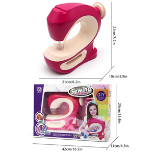 چرخ خیاطی کودک همراه با نخ کاموا Kids Sewing Machines_اسباب بازی لوازم خانگی